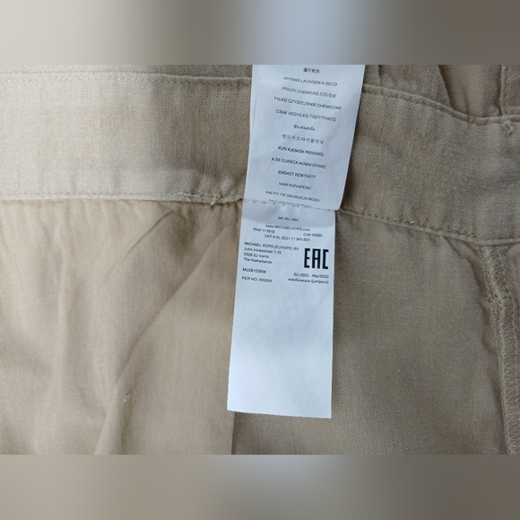 Micheal Kors Linen/ Cotton Wide Leg Jumpsuit. Size M - Picture 11 of 13